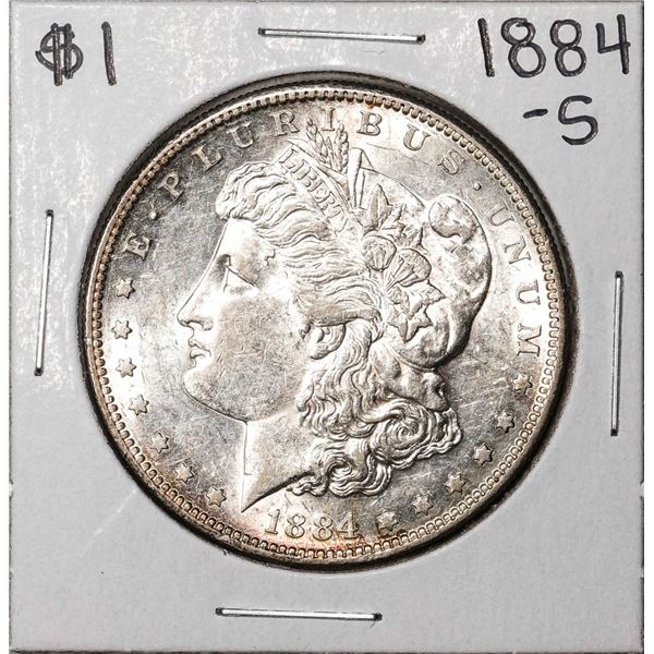 1884-S $1 Morgan Silver Dollar Coin