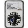 Image 1 : 2011 Liberia $5 History of Railroads Mallard Proof Silver Coin NGC PF69 Ultra Cameo