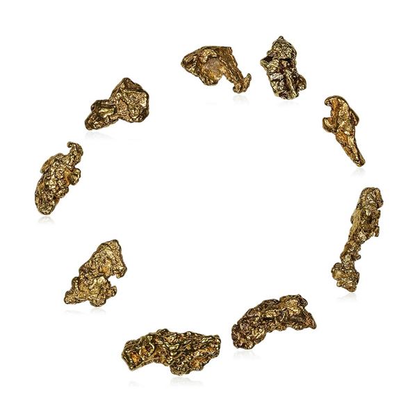 Lot of Gold Nuggets 4.67 Grams Total Weight