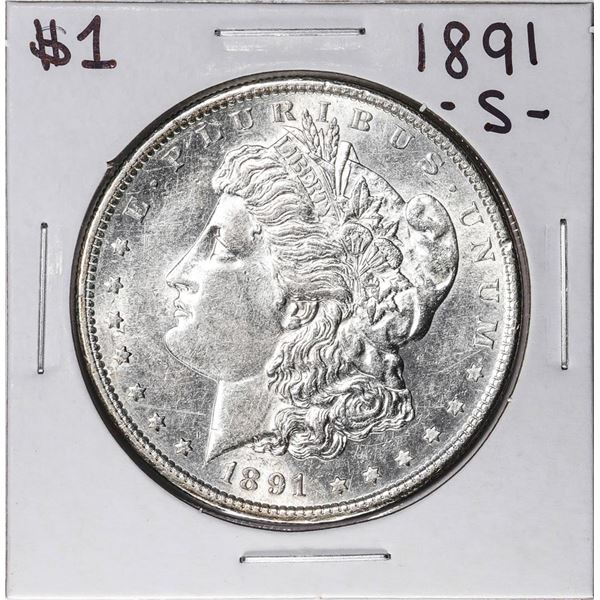 1891-S $1 Morgan Silver Dollar Coin