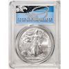 Image 1 : 2020 $1 American Silver Eagle Coin PCGS MS70 First Day Of Issue Cleveland Signature