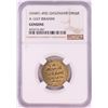 Image 1 : AH451-492 Ghaznavid Dinar A-1637 Ibrahim Gold Coin NGC Genuine