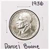 Image 1 : 1936 Daniel Boone Commemorative Half Dollar Coin