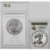 Image 1 : 2019-S Enhanced Reverse Proof $1 Silver Eagle Coin PCGS PR69 FDOI Cleveland Signature