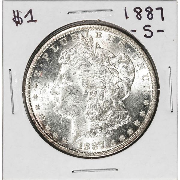 1887-S $1 Morgan Silver Dollar Coin