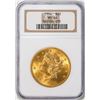 Image 1 : 1904 $20 Liberty Head Eagle Gold Coin NGC MS64