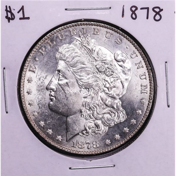 1878 $1 Morgan Silver Dollar Coin