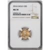 Image 1 : 2016 $5 American Gold Eagle Coin NGC MS70