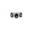 Image 1 : Natural Tanzanite & Diamond Ring - Baranof Jewelers