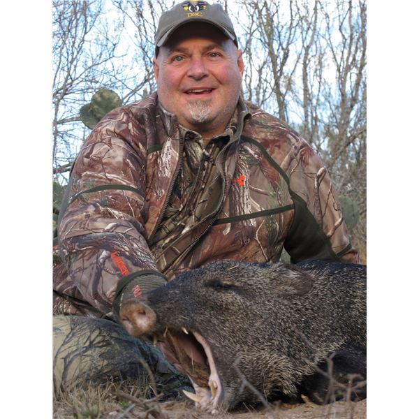 Two day Javelina Rifle Hunt for 2 Hunters in South Texas
