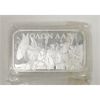 Image 2 : 1 Oz .999 Silver 2-Sided Art Bar from St. Louis Mint 