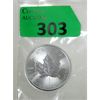 Image 1 : 1 Oz .9999 Silver 2023 Canada Maple Leaf Coin 