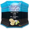 Image 1 : NEW CASE OF 12 CRISPY MINIS SEA SALT & LIME