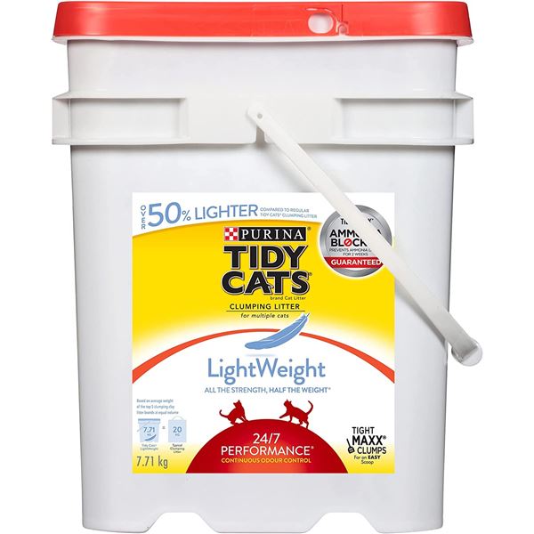 NEW BUCKET OF PURINA TIDY CATS CLUMPING LITTER