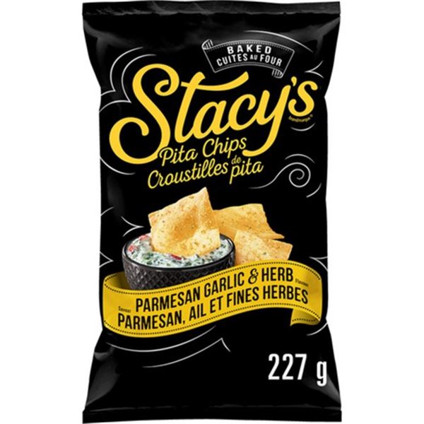 NEW CASE OF 12 STACY'S PARMESAN GARLIC & HERB PITA