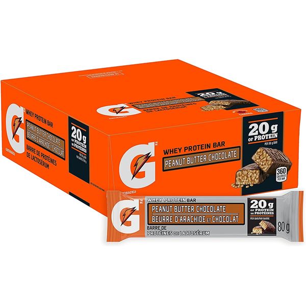 NEW CASE OF GATORADE PEANUT BUTTER CHOCOLATE