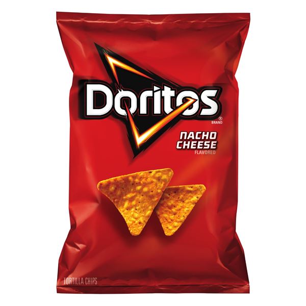NEW CASE OF 35 BAGS OF DORITOS NACHO CHEESE CHIPS