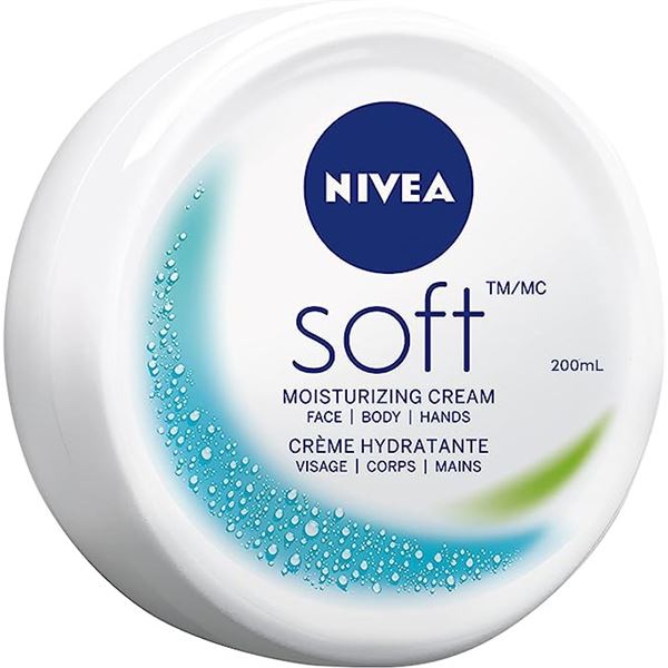 NEW NIVEA SOFT 200ML MOISTURZING CREAM