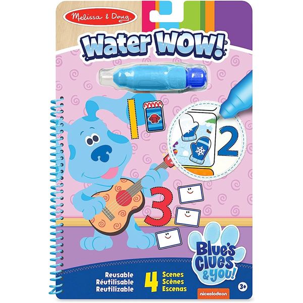 3 NEW MELISSA & DOUG WATER WOW REUSABLE BOOKS