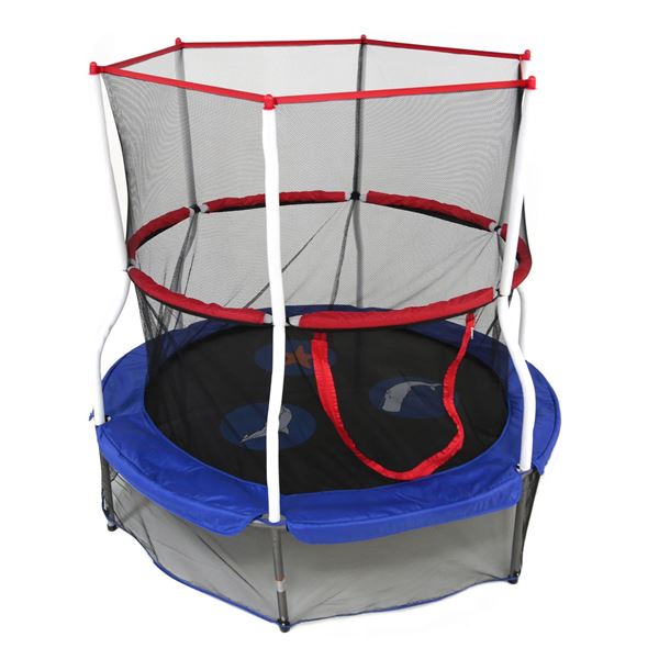 NEW 60" SKYWALKER TRAMPOLINE ROUND MINI TRAMPOLINE