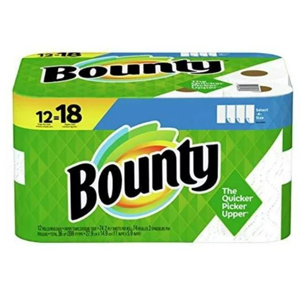 NEW 18 PACK OF BOUNTY PAPER TOWELS