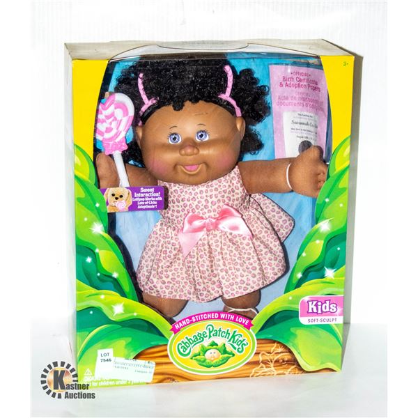 NEW KIDS SOFT SCULPT CABBAGE PATCH KID DOLL