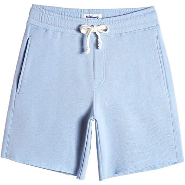 NEW CALOLEYNG MENS SMALL SHORTS, SKY BLUE