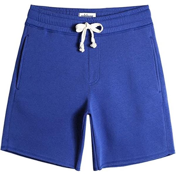 NEW CALOLEYNG MENS SMALL SHORTS, ROYAL BLUE