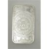 Image 2 : 1 Oz .999 Silver Aztec Motif 2-Sided Art Bar 