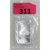 Image 1 : 1 Oz .999 Silver USA Buffalo 2-Sided Bar 