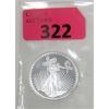 Image 1 : 1 Oz .999 Silver Saint Gaudens Round 