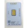 Image 2 : 2.5 Gram .9999  Fine Gold PAMP Suisse Certified Bar 