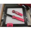 Image 1 : 2 New Folding Knives with 3" Blades