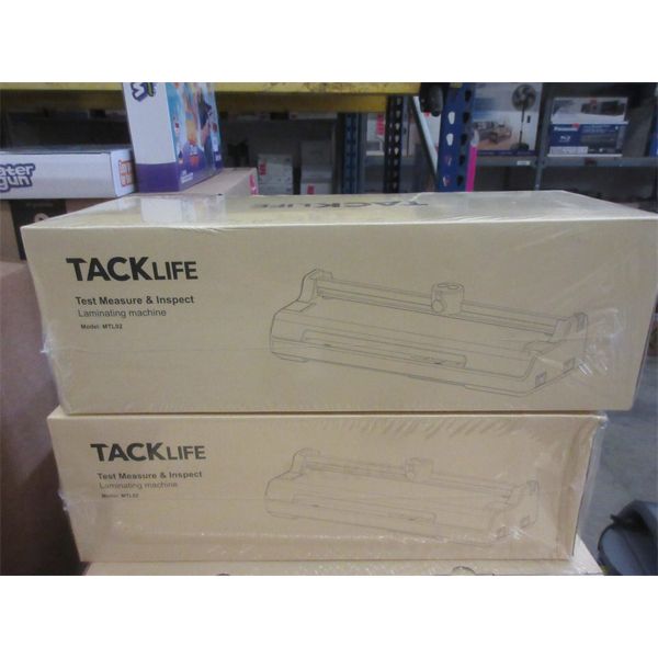 2 New Tacklife Laminators - Model: MTLO2