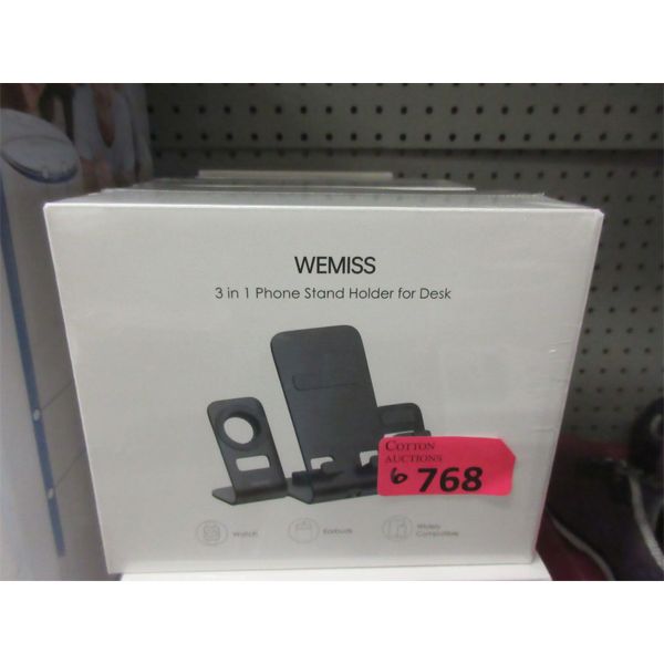 6 New Wemiss 3 in 1 Phone Stand Holders 