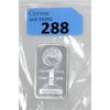 Image 1 : 1 Oz .999+ Silver Walking Liberty Bar 
