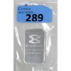Image 1 : 1 Oz .999+ Silver Elemetal 2-Sided Bar 