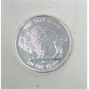 Image 2 : 1 Oz .999 Silver Indigenous/Buffalo Round 