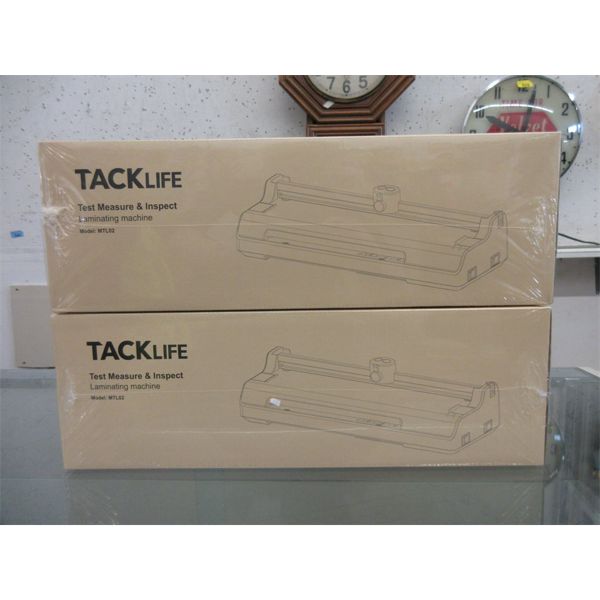 2 New Tacklife MTL02 Laminating Machines