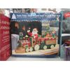 Image 1 : Santa Train with LED Lights - 2 Piece Set 