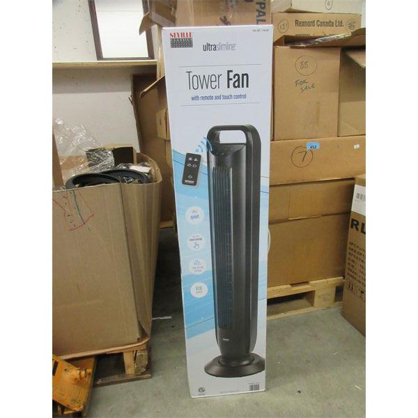 Seville Ultraslimline Tower Fan with Remote