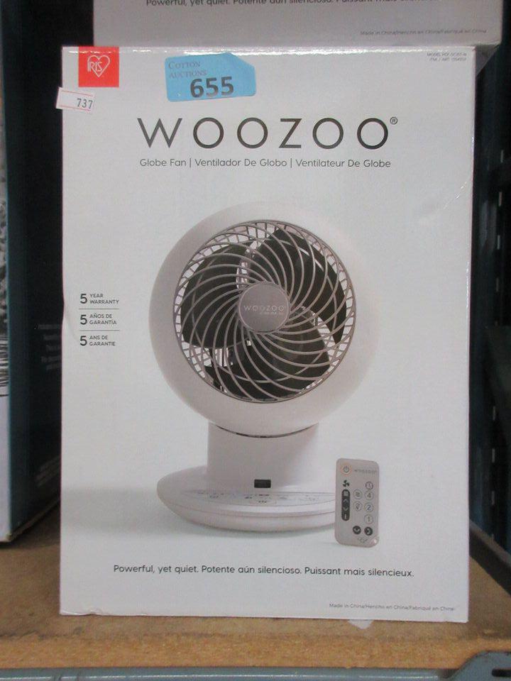 Woozoo Remote Fan Replacement Table Fan Remote Control Applicable For Woozoo Silent & Portable Table Fan PCF-SC15T, White, Fit For 5-Speed Globe Fan Remote Control Woozoo Fan Pcf-sc15t