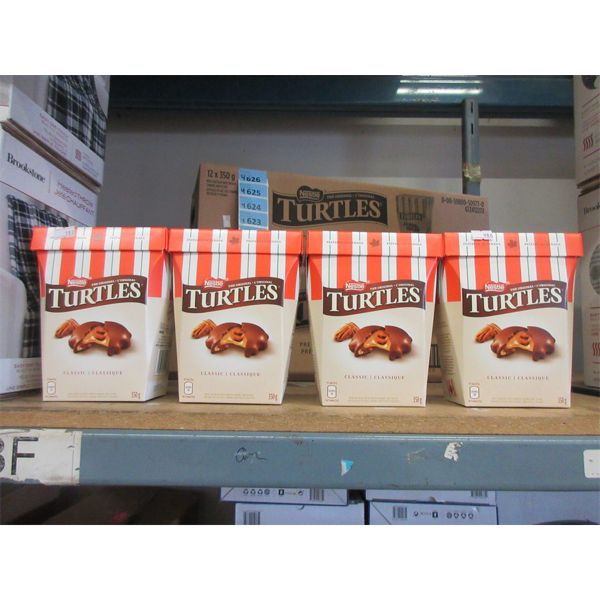 Turtle Package Four 360 g Boxes of Turtles Original Chocolates