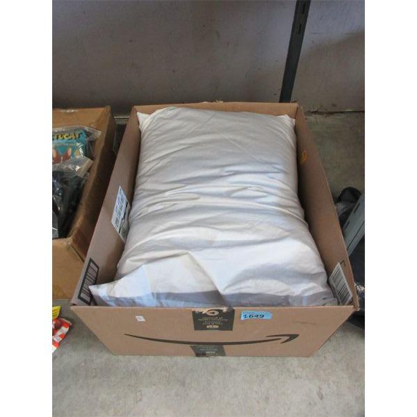 2 Queen Size Organic Buckwheat Pillows