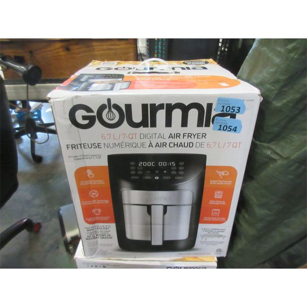 Gourmia 6.7 L/7-QT Air Fryer - Tested Working