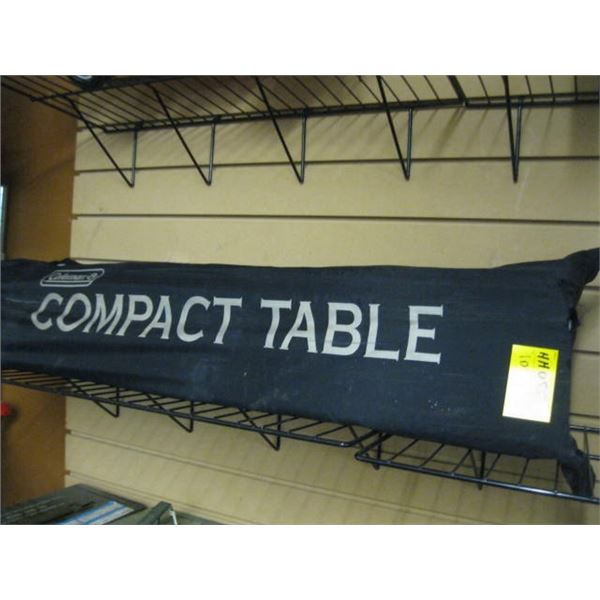 COMPACT FOLDING COLEMAN TABLE