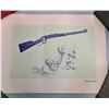 Image 1 : Winchester Rifle Prints by Cecil Cooke  - Four Differant Models 1800's