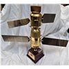 Image 1 : Satellite Model 1:40 Scale - Chinese Model in Metal - Brass 14" Tall