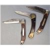 Image 1 : Vintage Old Timer x 2 & Schrade Lock Back Folding Knives