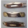 Image 2 : Vintage Old Timer x 2 & Schrade Lock Back Folding Knives